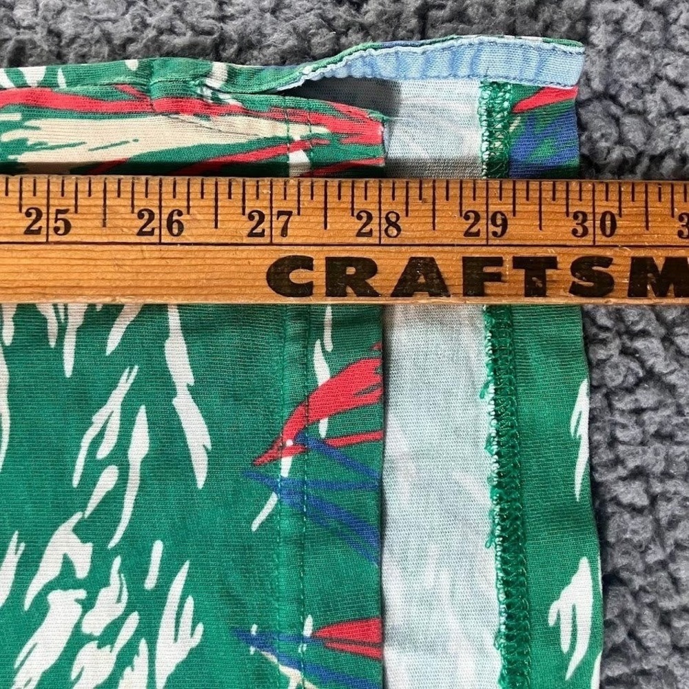 Pendleton Mens Large Green Sailboat Nautical Print Cotton Pique Polo Shirt L - Picture 6 of 9